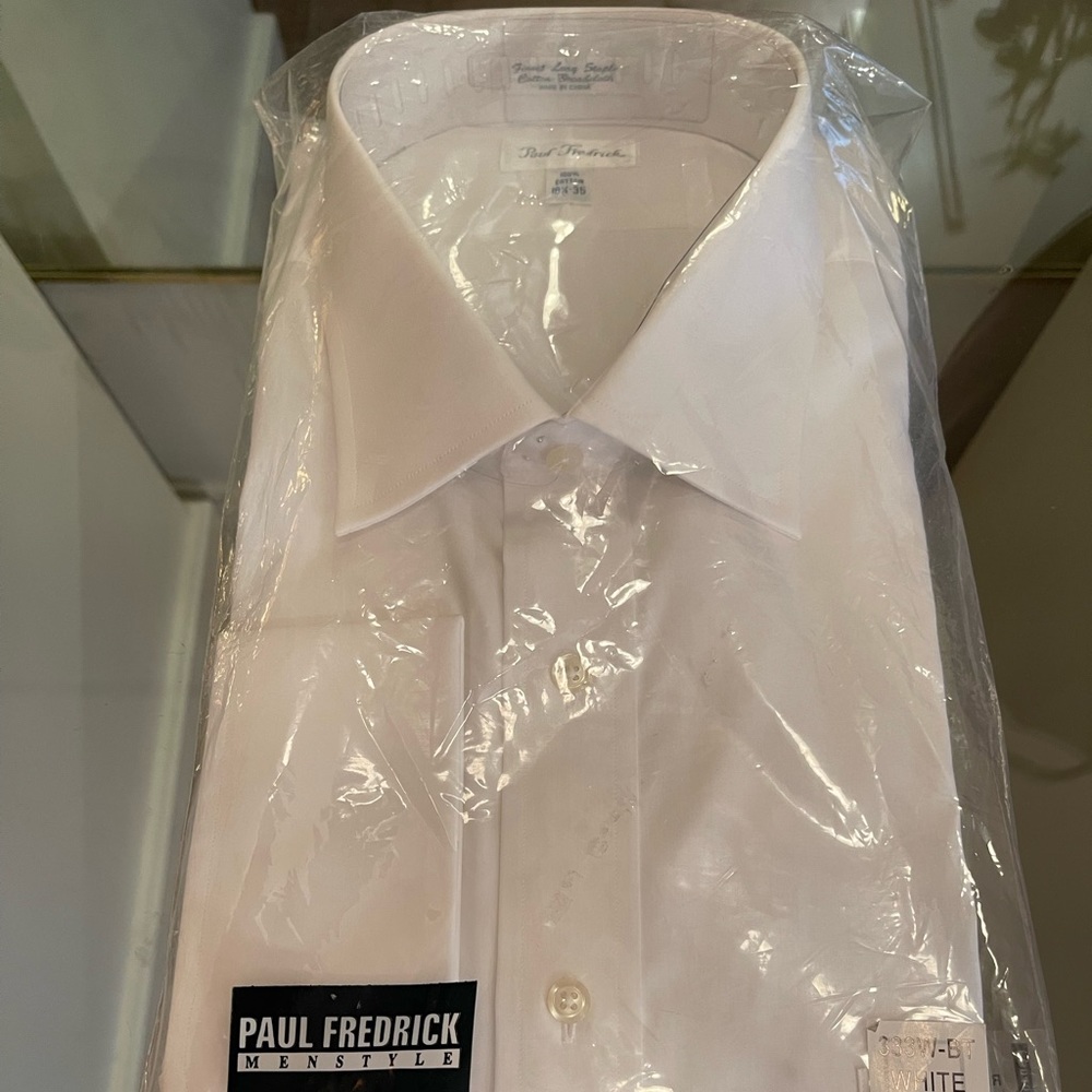 New Paul Fredrick Big & Tall Dress Shirt.